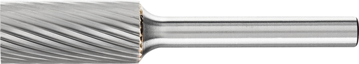 Pferd Carbide Bur - Cylind. Plain End, SGL Cut 1/2'' x 1'' x 1/4'' Shank - SA-5 (EDP 24101)-ShopWeldingSupplies.com