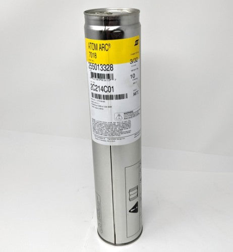 ESAB® AtomArc® 7018 3/32 x 14 Stick Electrodes (3 X 10LB Tubes)-ShopWeldingSupplies.com