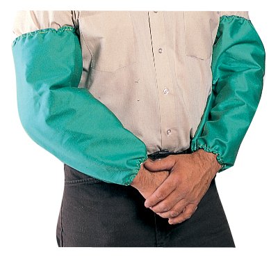 Tillman 6218 Green Fire Resistant Cotton Welding Sleeves-ShopWeldingSupplies.com