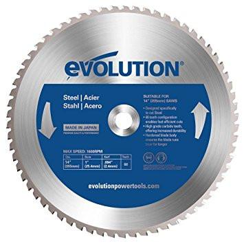 Evolution 14BLADEST 14" Steel Metal Cutting Saw Blade-ShopWeldingSupplies.com