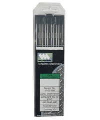 Green Tip Pure Ground Tungsten Electrodes - Package of 10 Electrodes (Select Diameter)-ShopWeldingSupplies.com