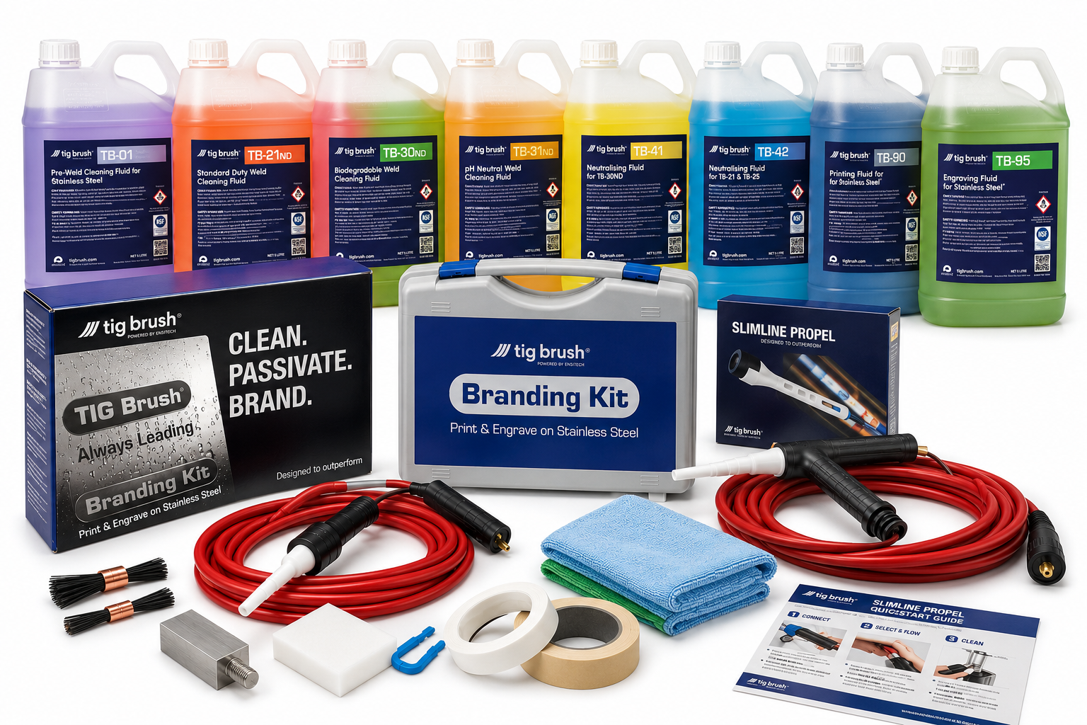 TIG BRUSH PARTS AND CONSUMABLES