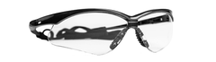 Weldmark by Jackson SG black half frame vision correcting safety glasses, with clear polycarbonate scratch resistant lenses (25676)-ShopWeldingSupplies.com