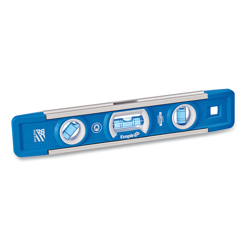 Empire Level True Blue® Heavy-Duty Magnetic Torpedo Level 9" Aluminum-ShopWeldingSupplies.com