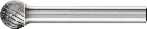 Pferd Carbide Bur - Ball Shape, DBL Cut 3/8'' x 5/16'' x 1/4'' Shank - SD-3 ( EDP 24562)-ShopWeldingSupplies.com