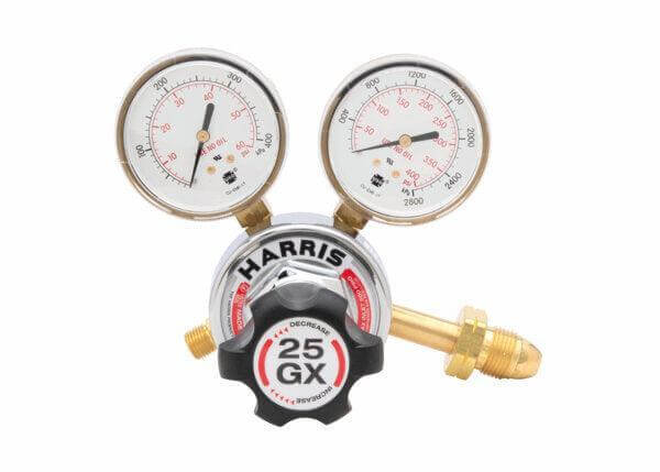 Harris 25GX-50-510P Medium/Heavy Duty Propane/Propylene Gas Regulator-ShopWeldingSupplies.com