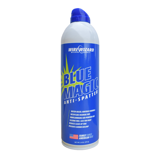 Anti-Spatter Blue Magic - 14oz Spray Can-ShopWeldingSupplies.com