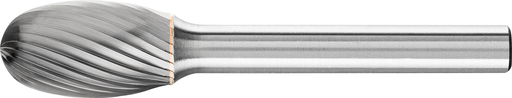 Pferd Carbide Bur - Oval Shape, SGL Cut 1/2'' x 7/8'' x 1/4'' Shank - SE-5 ( EDP 24651)-ShopWeldingSupplies.com
