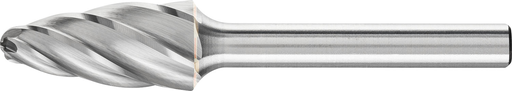 Pferd Carbide Bur - Tree Shape, ALU Cut 1/2" x 1" x 1/4" Shank - SF-5 ( EDP 24725)-ShopWeldingSupplies.com