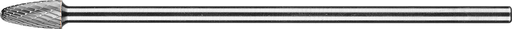 Pferd Carbide Bur - Tree Shape, DBL Cut 3/8'' x 3/4'' x 1/4'' Ext. Shank - SF-3L6 ( EDP 26052)-ShopWeldingSupplies.com