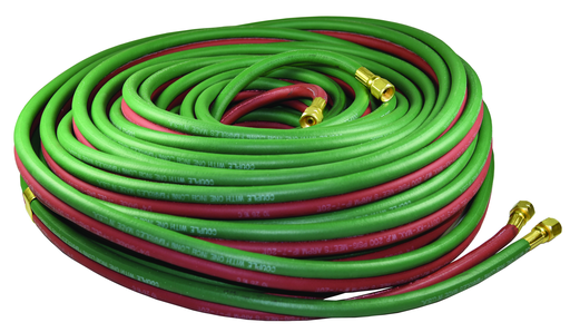 Weldmark® Twin Line Welding Hose Hose Grade T 1/4" x 100 ft-ShopWeldingSupplies.com