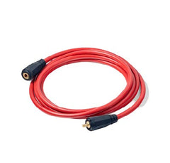 Ensitech TIG Brush Red Dinse Extention Cable - 20 Feet (P1172-ECR6M)-ShopWeldingSupplies.com