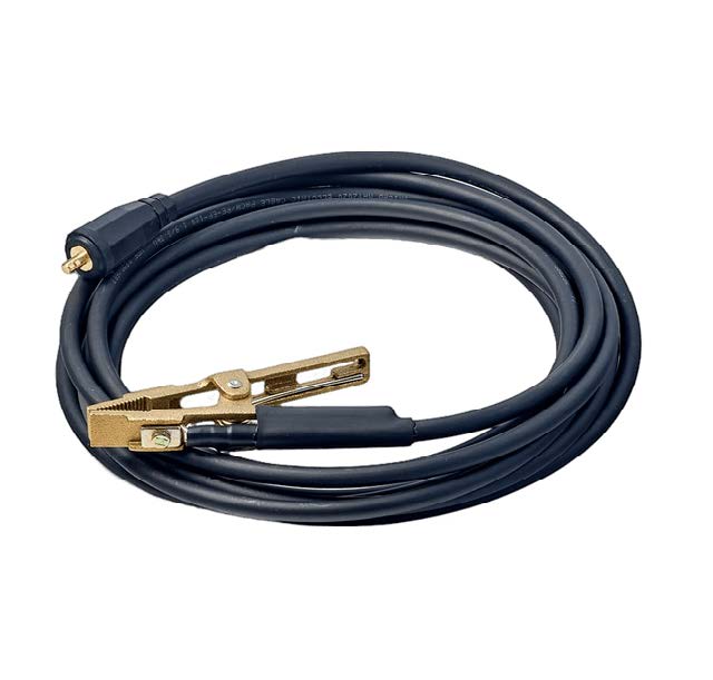 Ensitech TIG Brush Ground Clamp and Cable - 20 Feet (P1170-CC20F)-ShopWeldingSupplies.com