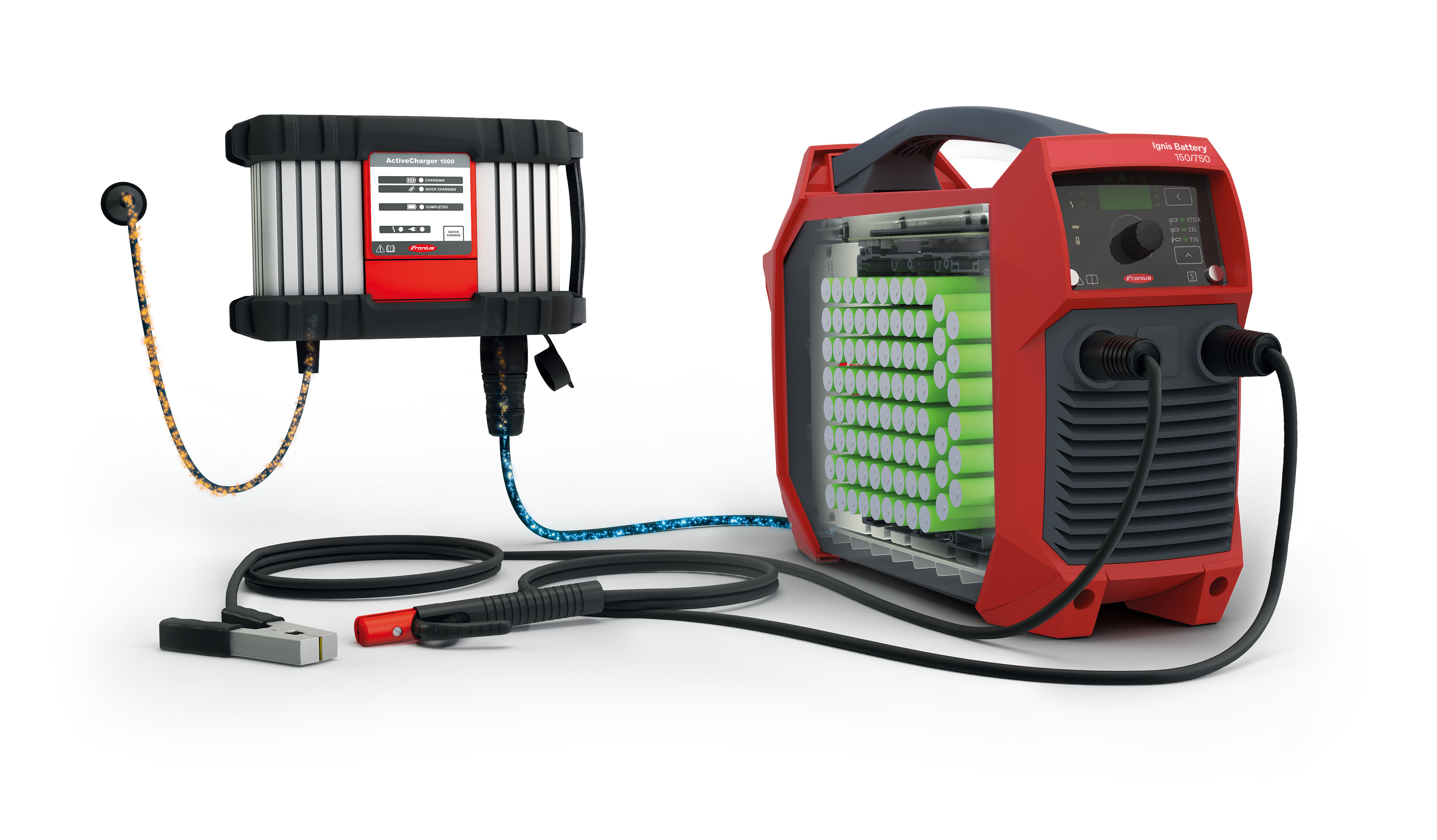 Fronius Ignis Battery 150 TIG and Stick Welding Machine (49,0400,0047)-ShopWeldingSupplies.com