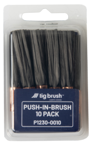 TIG Brush Push-In Brushes - 10 Pack (P1230-0010)-ShopWeldingSupplies.com