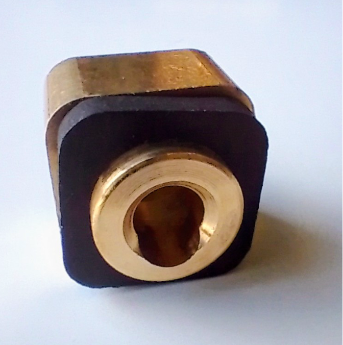 TIG Brush Replacement Front Socket/Dinse (R0138-SOCK-CN)-ShopWeldingSupplies.com
