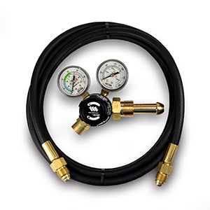 Weldmark GF150-50-580 Flow Gauge Regulator with 10FT Hose-ShopWeldingSupplies.com