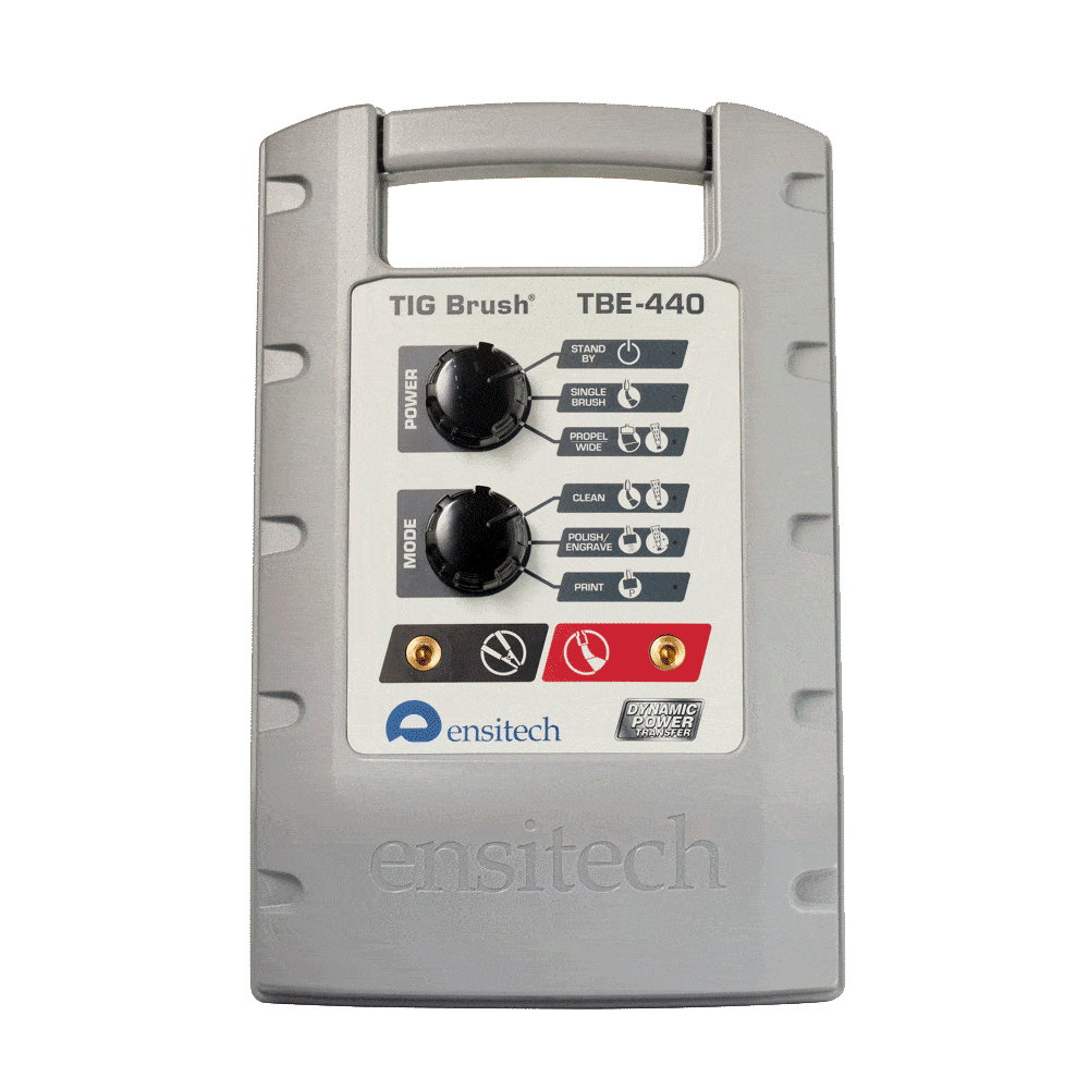 Ensitech TIG Brush TBE-440 PROPEL Kit Stainless Steel Weld Cleaning System-ShopWeldingSupplies.com
