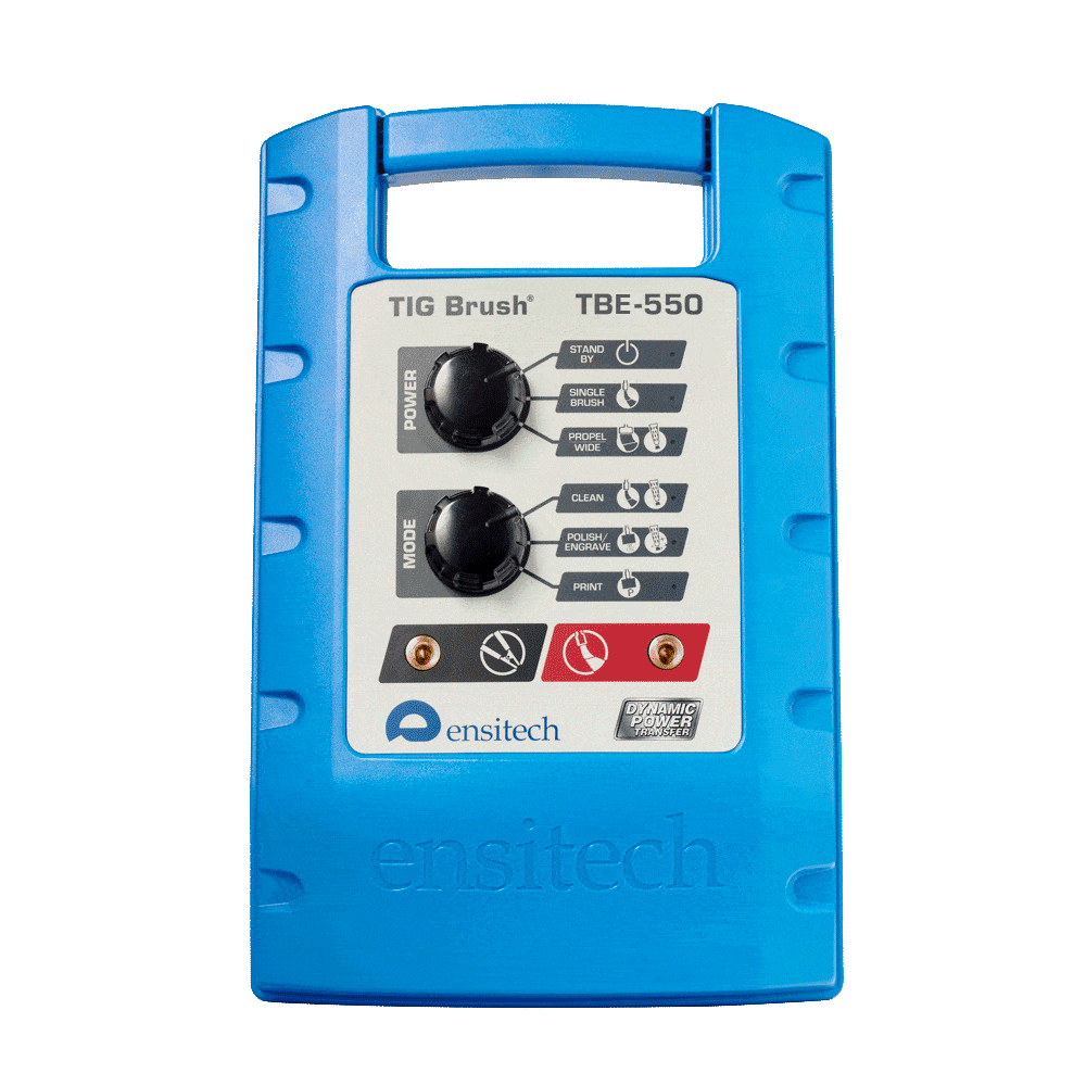 Ensitech TIG Brush TBE-550 PROPEL Kit Stainless Steel Weld Cleaning System-ShopWeldingSupplies.com
