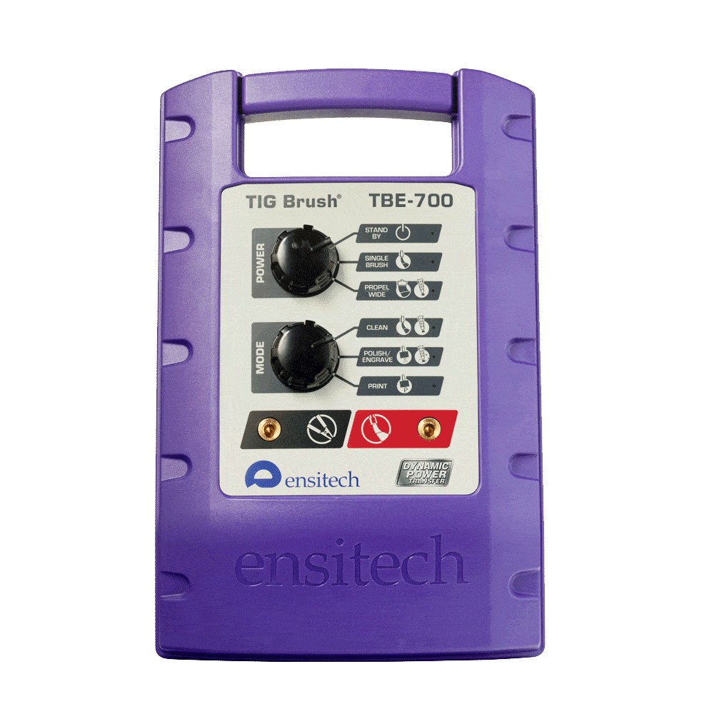 Ensitech TIG Brush TBE-700 Standard Wand Kit Stainless Steel Weld Cleaning System-ShopWeldingSupplies.com