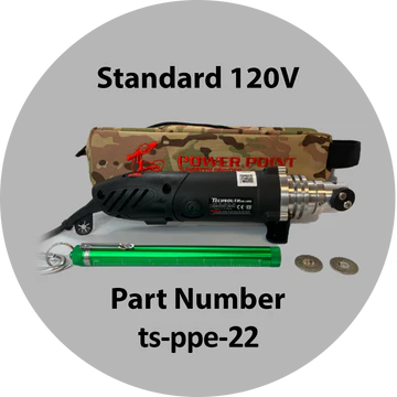 TechSouth Power Point Handheld Tungsten Grinder - Corded 120v-ShopWeldingSupplies.com