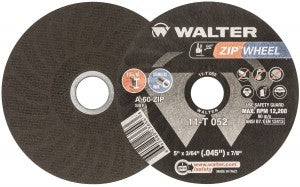 Walter 11-T 052 Cut-Off Wheel 5 x 3/64 (Box of 25)-ShopWeldingSupplies.com