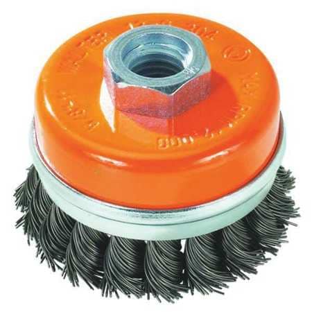 Walter 13-G 304 Knot Twisted Cup Brush 3" (Box of 10)-ShopWeldingSupplies.com
