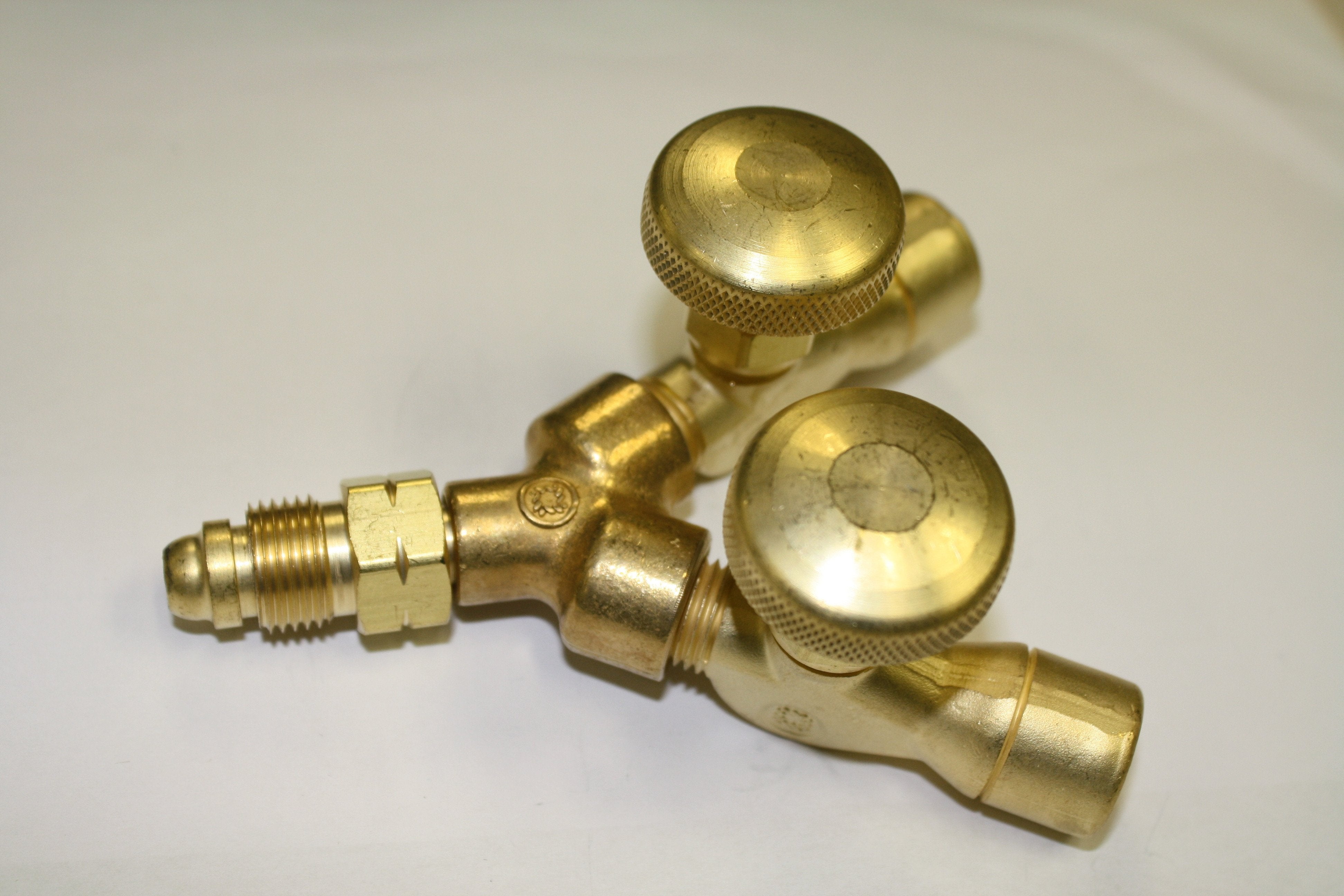 Western Enterprises 412 Water, Industrial Air Y Valve LH 5/8"-18 Male (B-Size Fitting)-ShopWeldingSupplies.com