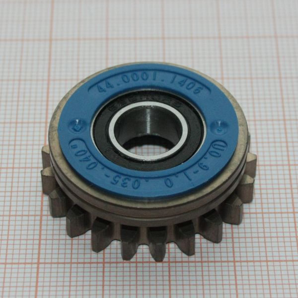 Fronius Feeder Rolls for 2700 .035-.040 (Blue) (44,0001,1406) (Each) - 4 Typically Required*-ShopWeldingSupplies.com