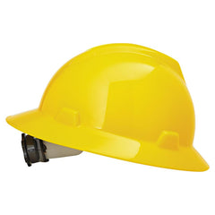 MSA V-Gard® Protective Slotted Hard Hat Cap (Multiple colors are available)-ShopWeldingSupplies.com