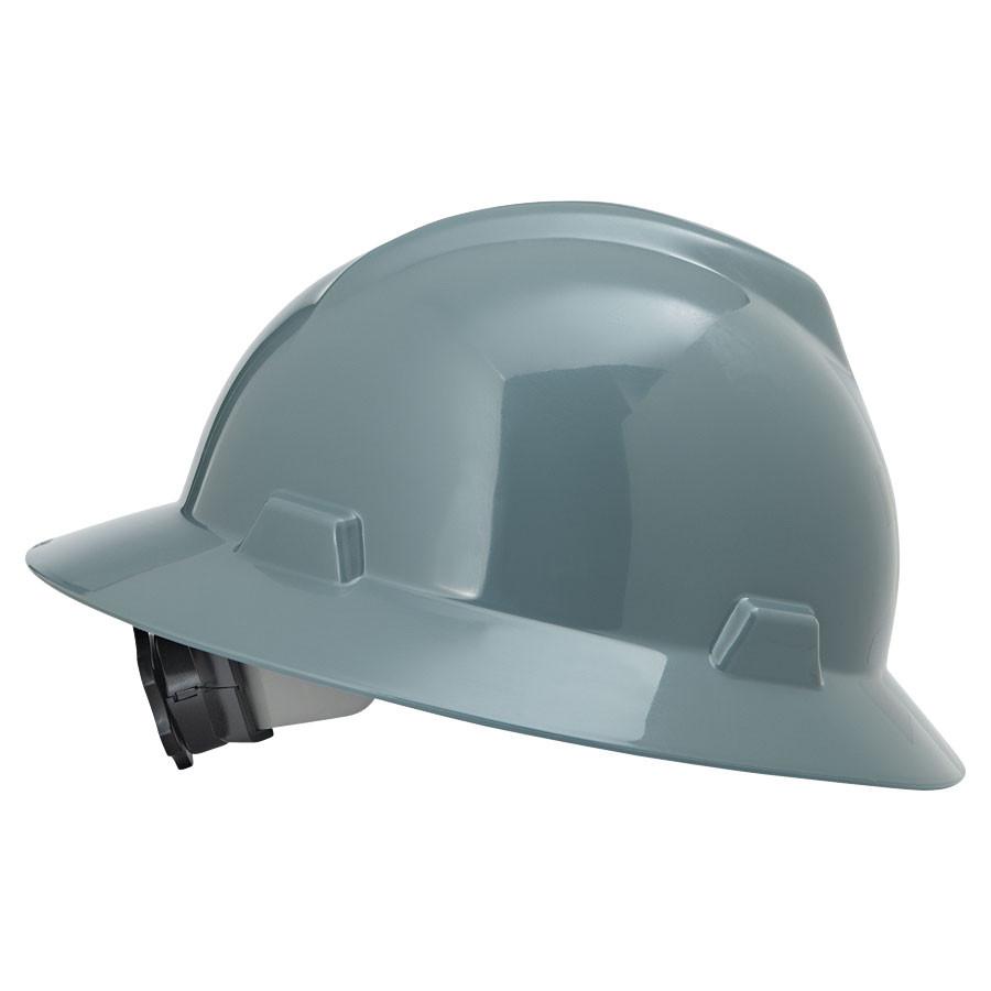 MSA V-Gard® Protective Slotted Hard Hat Cap (Multiple colors are available)-ShopWeldingSupplies.com