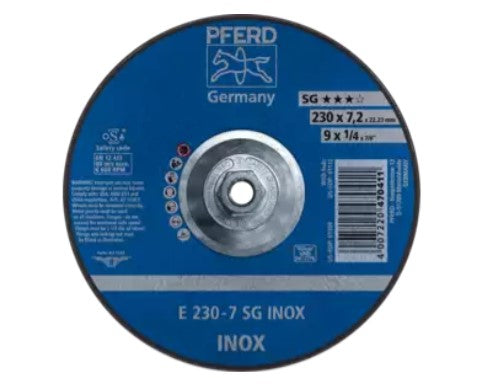 Pferd 61112 Grinding Wheel 9x1/4x5/8-11 (Package of 10)-ShopWeldingSupplies.com