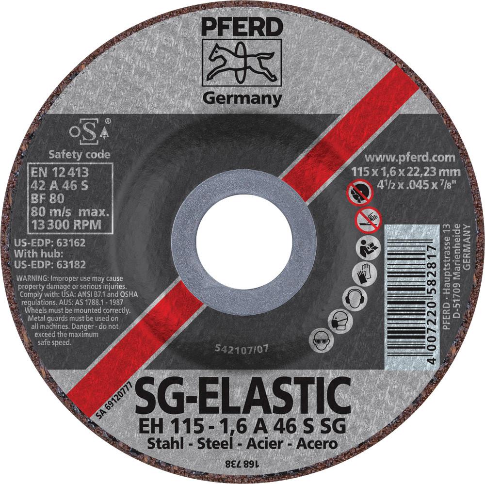 Pferd 63162 SG Elastic 4-1/2"x.045"x7/8" Cut-Off Wheel (Package of 25)-ShopWeldingSupplies.com