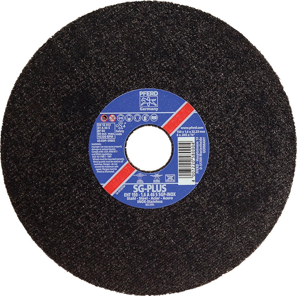 Pferd 69865 SG-Plus 6"x.045"x7/8" Cut-Off Wheel (Package of 25)-ShopWeldingSupplies.com