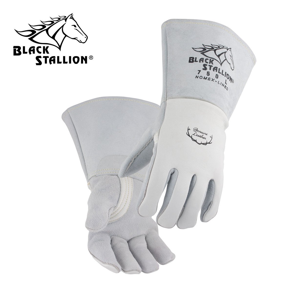 Revco 750 FR Nomex® Lined Elkskin Premium Stick Welding Gloves-ShopWeldingSupplies.com