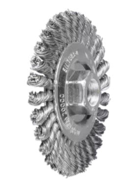 Pferd 763940 Stringer Bead Knot Wheel 4" (Package of 5)-ShopWeldingSupplies.com