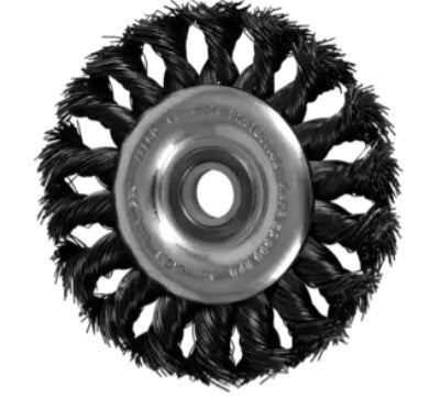 Pferd 81651 Standard Twist Knot Wheel 3" (Package of 10)-ShopWeldingSupplies.com