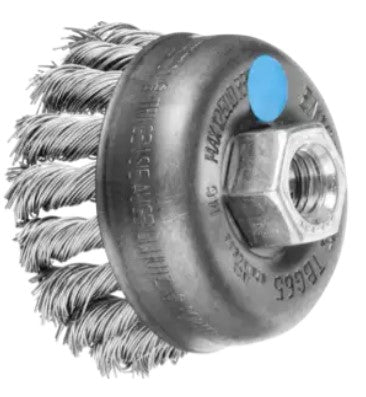Pferd 82330 Knot Wire Cup Brush 2-3/4", SS-ShopWeldingSupplies.com