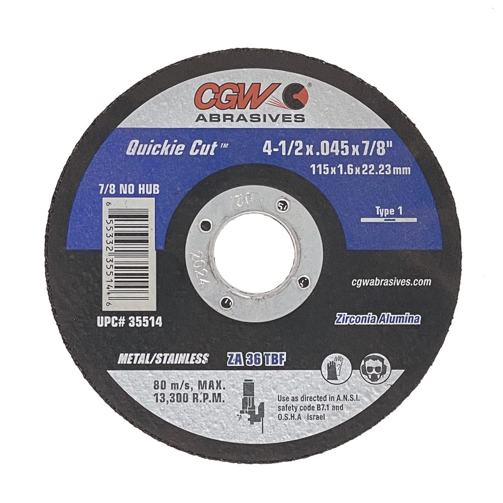 CGW Camel Cut-Off Wheel 4-1/2" x .045 (35514)-ShopWeldingSupplies.com