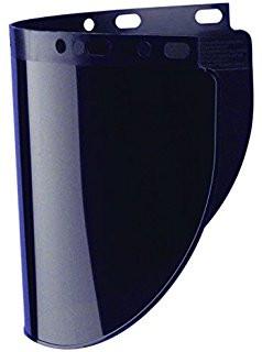 Fibre-Metal 4199 .060" 9-3/4X19" Shade 5 Faceshield Window (Box of 12)-ShopWeldingSupplies.com