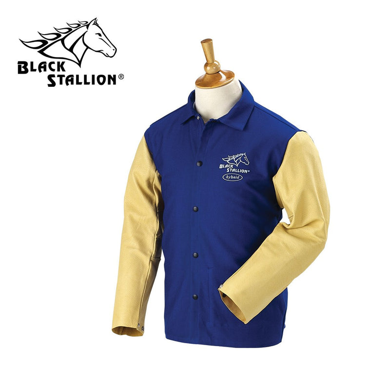 Revco Hybrid™ Performance Blue Welding Jacket - FRB9-30C/PS-ShopWeldingSupplies.com
