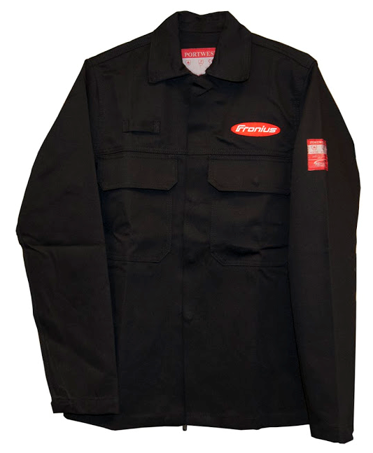 Fronius Bizweld Black Welding Jacket with Pockets (Select a size)-ShopWeldingSupplies.com