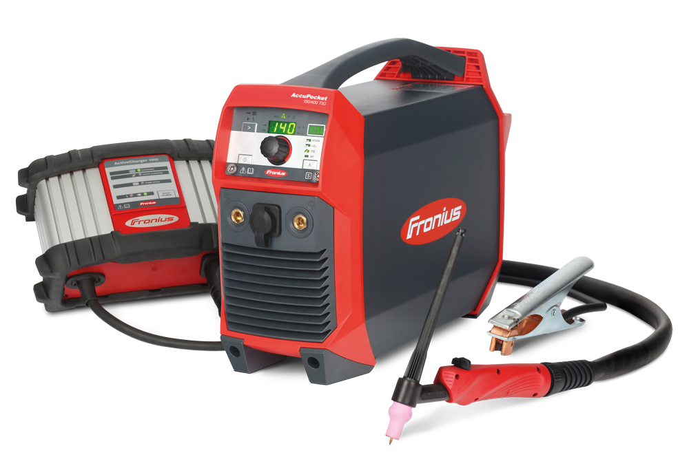 Fronius AccuPocket 150 Battery-Powered TIG-Stick Welding Machine (49,0400,0001) - FREE SHIPPING*!-ShopWeldingSupplies.com