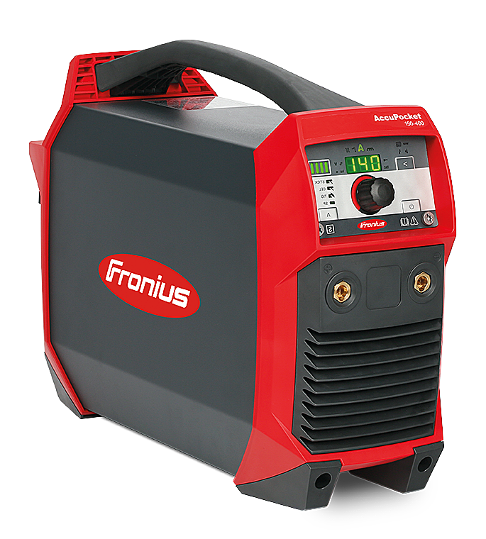 Fronius AccuPocket 150 Battery-Powered Stick Welding Machine (49,0400,0000) - FREE SHIPPING*-ShopWeldingSupplies.com
