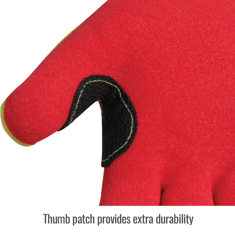 Revco AccuFlex™ A6 Cut & Impact Resistant Hi-Vis Nitrile-Coated Knit Glove-ShopWeldingSupplies.com