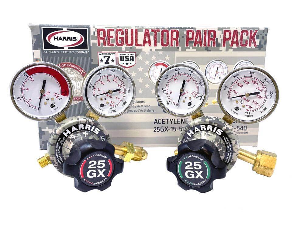 CAMO 25GX Regulator Pair Pack!-ShopWeldingSupplies.com