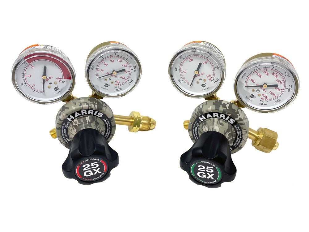 CAMO 25GX Regulator Pair Pack!-ShopWeldingSupplies.com