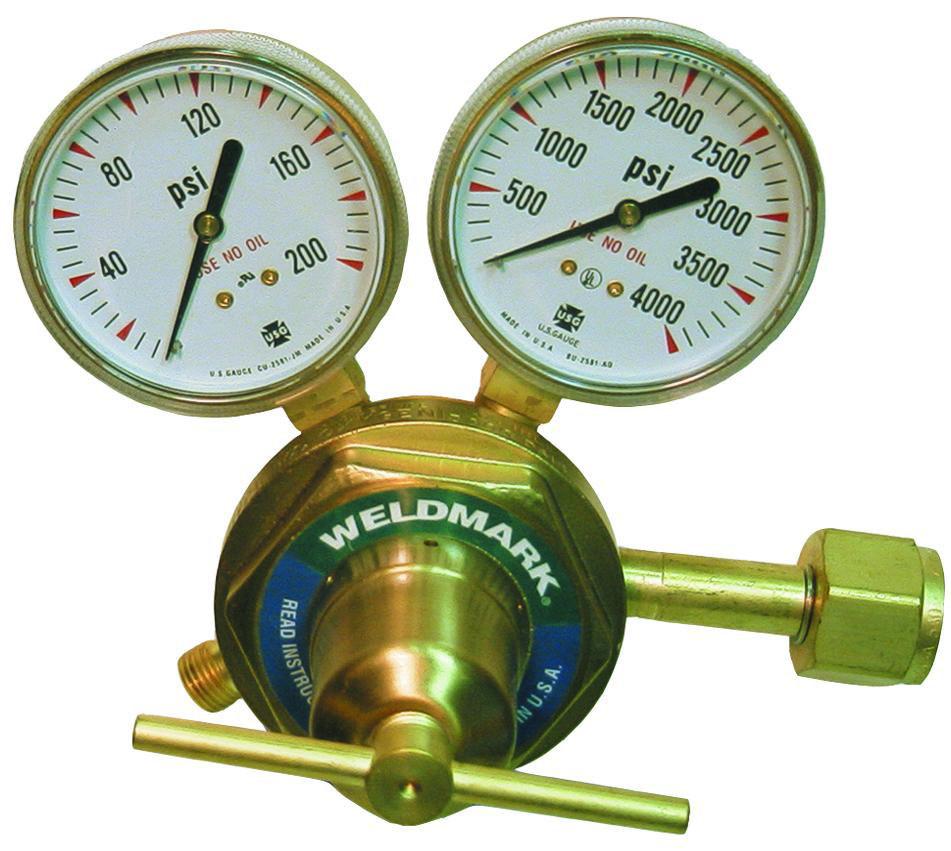 Weldmark 350-125-540 Heavy Duty Oxygen Regulator-ShopWeldingSupplies.com