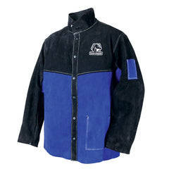 Revco Color Block Leather Welding Jacket - JL1030-BB-ShopWeldingSupplies.com