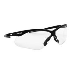 Jackson Safety 25676 Nemesis Safety Glasses, Clear Lenses with Black Frame-ShopWeldingSupplies.com